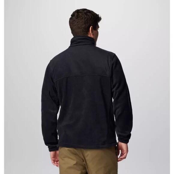COLUMBIA Men's Steens Mountain 2.0 Full Zip Fleece Jacket in Black - Picture 6 of 10